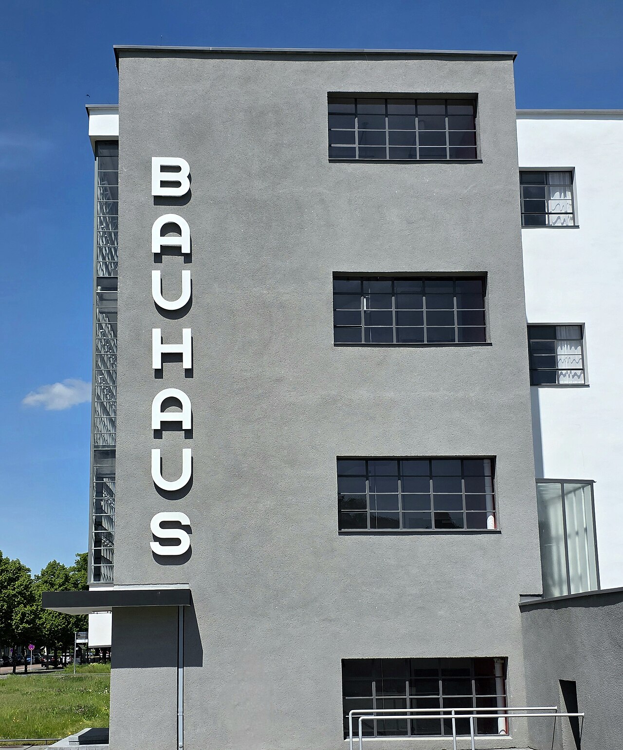 The Bauhaus building in Dessau