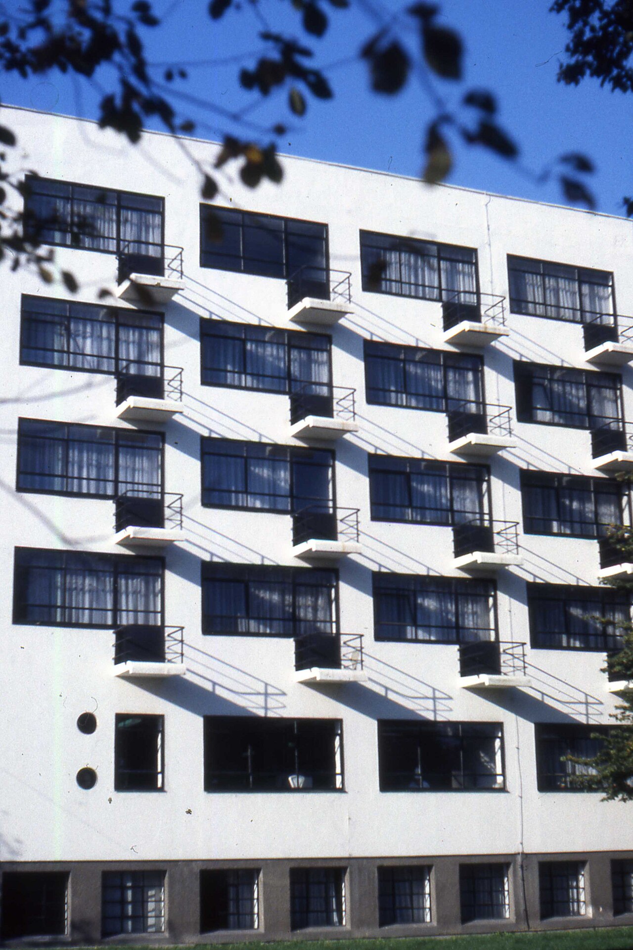 Bauhaus student accommodation, Dessau