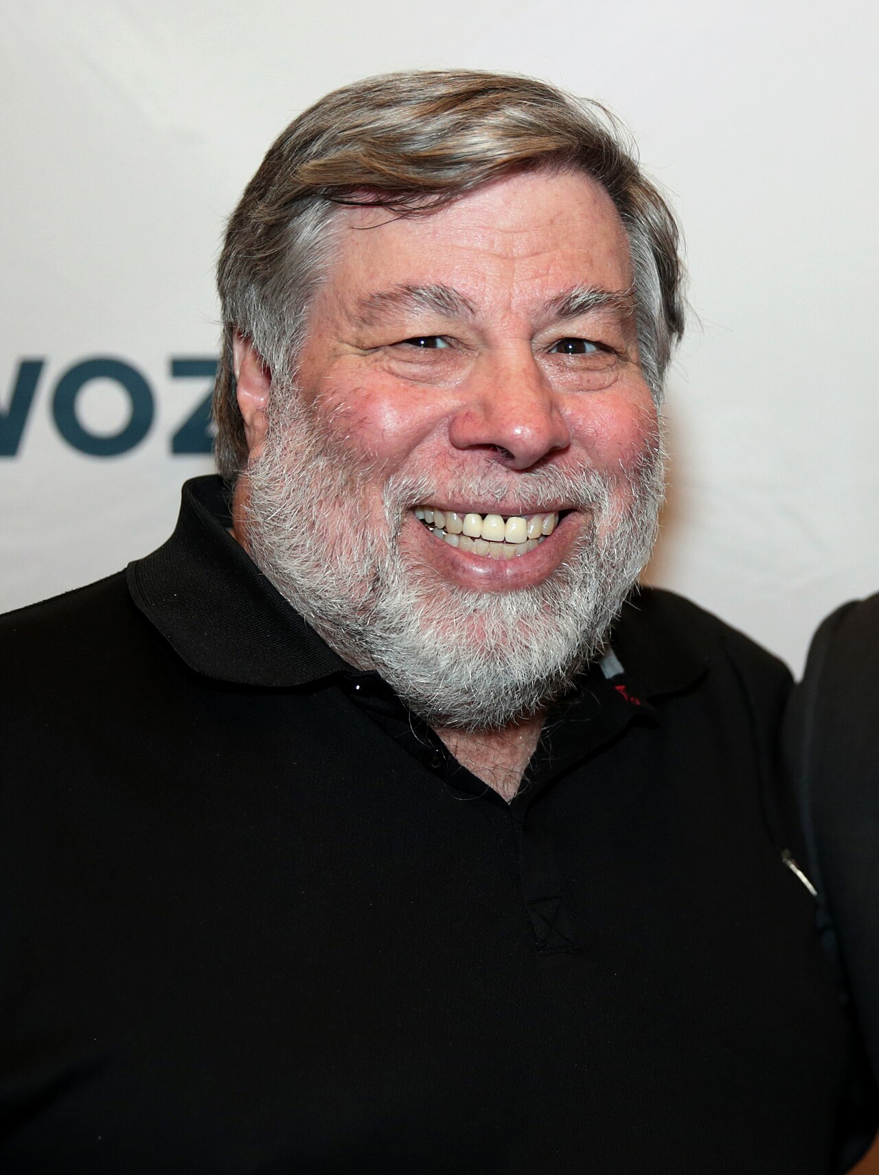 Steve Wozniak, co-designer of the Apple I, speaking at an event.
