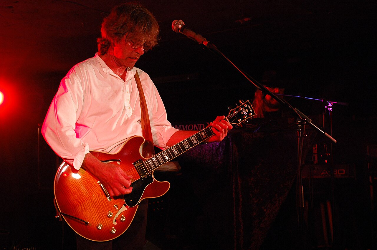 Roye Albrighton performing with the band Nektar in Karlsruhe, Germany