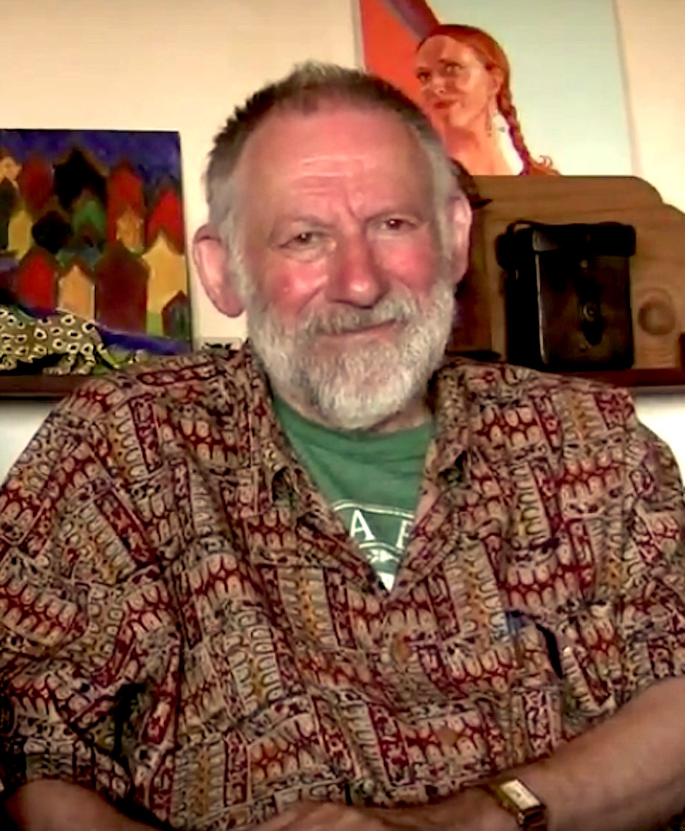 Christopher Alexander at the Center for Environmental Structure, Berkeley, in 2013.