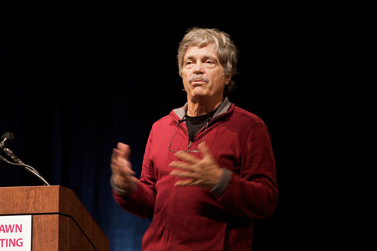 Portrait of computer scientist Alan Kay, founder of PARC's Learning Research Group and originator of the Dynabook vision and Smalltalk.